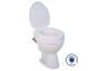Preview: Drive Medical Toilettensitzerhöhung Ticco 10cm mit Deckel